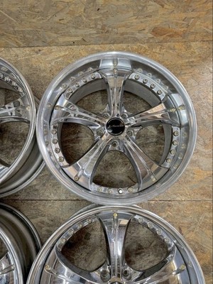 JDM RareSSR Vienna Courage 198.5J+30 9.5J+30 PCD114.3 5-hole 5H Out of No Tires - Image 4