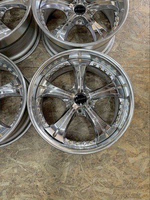 JDM RareSSR Vienna Courage 198.5J+30 9.5J+30 PCD114.3 5-hole 5H Out of No Tires - Image 5