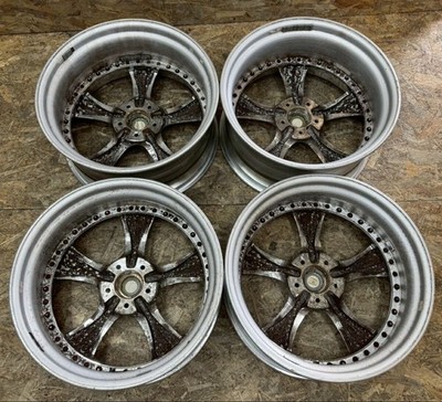 JDM RareSSR Vienna Courage 198.5J+30 9.5J+30 PCD114.3 5-hole 5H Out of No Tires - Image 6