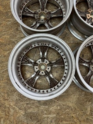 JDM RareSSR Vienna Courage 198.5J+30 9.5J+30 PCD114.3 5-hole 5H Out of No Tires - Image 7