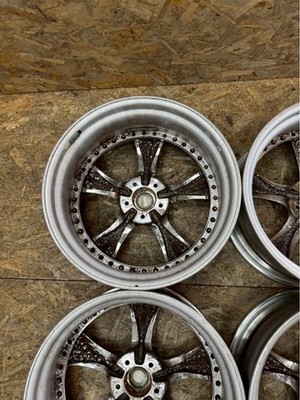 JDM RareSSR Vienna Courage 198.5J+30 9.5J+30 PCD114.3 5-hole 5H Out of No Tires - Image 8