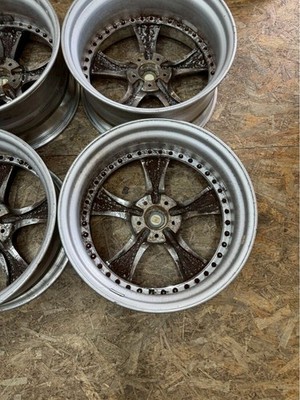 JDM RareSSR Vienna Courage 198.5J+30 9.5J+30 PCD114.3 5-hole 5H Out of No Tires - Image 10