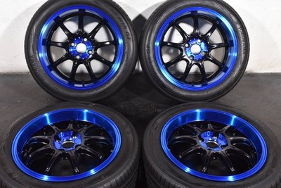 JDM RAYS Grace Village Its 57GAINER 16-inchPCD100 6.5J +52Yokohama Blu No Tires