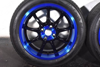 JDM RAYS Grace Village Its 57GAINER 16-inchPCD100 6.5J +52Yokohama Blu No Tires - Image 2