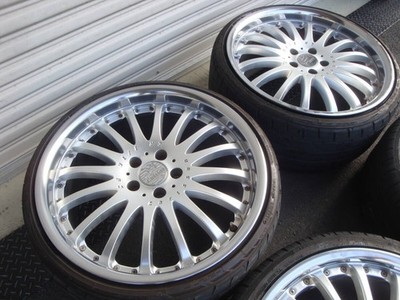 JDM Popular Curlson 1/16 RS 20-inch aluminum wheels + Highfly 245/30R2 (No Tires) - 画像 (4)