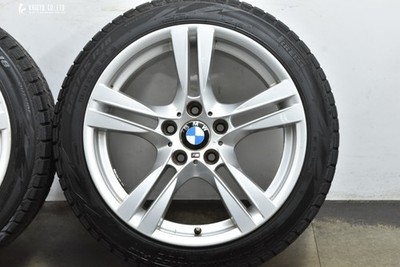 JDM Double Spoke 355M BMW E84 X1 Msports Genuine 18in 8J +30 9J +41 PC (No Tires) - 画像 (6)