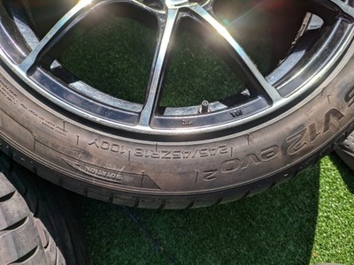 JDM Weds SA10R 189.5J +38 5h 114.3 Hankook Ventus v12 evo2 245/45/r18 No Tires - Image 6