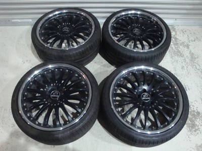 JDM Popular Carlson 1/16 RS Black Edition 20-inch aluminum wheels + Fa (No Tires)