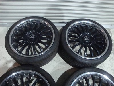 JDM Popular Carlson 1/16 RS Black Edition 20-inch aluminum wheels + Fa (No Tires) - 画像 (3)