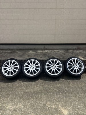 JDM Curlson aluminum wheels and tire set for Prius 30 etc. 185-hole ra No Tires