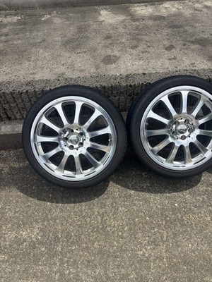 JDM Curlson aluminum wheels and tire set for Prius 30 etc. 185-hole ra No Tires - Image 2