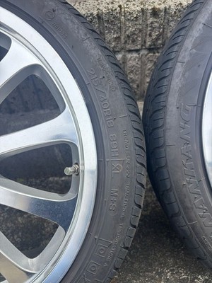 JDM Curlson aluminum wheels and tire set for Prius 30 etc. 185-hole ra No Tires - Image 3