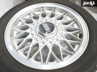 JDM BBS RZ305 146.5J +30 4-hole PCD100 Mesh Wheels and Tires 4Book BMW No Tires - Image 3