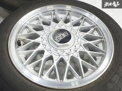 JDM BBS RZ305 146.5J +30 4-hole PCD100 Mesh Wheels and Tires 4Book BMW No Tires - Image 4