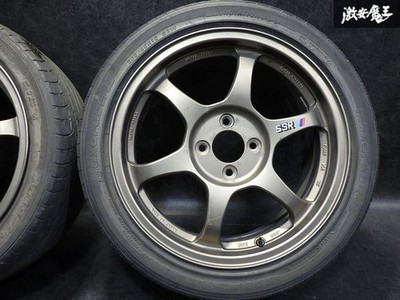 JDM SSR Speed Star typeC 167J +42 PCD100 4H4 hole Wheel 2Book Civic No Tires - Image 4