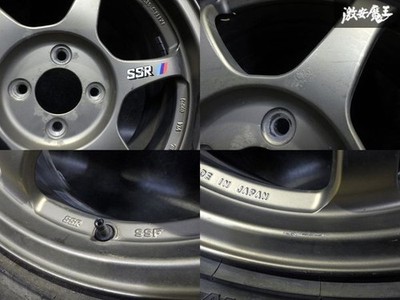 JDM SSR Speed Star typeC 167J +42 PCD100 4H4 hole Wheel 2Book Civic No Tires - Image 5