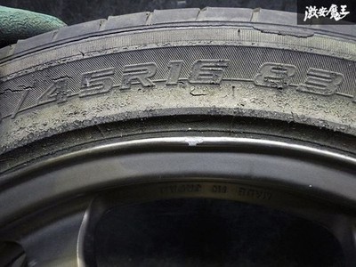 JDM SSR Speed Star typeC 167J +42 PCD100 4H4 hole Wheel 2Book Civic No Tires - Image 7