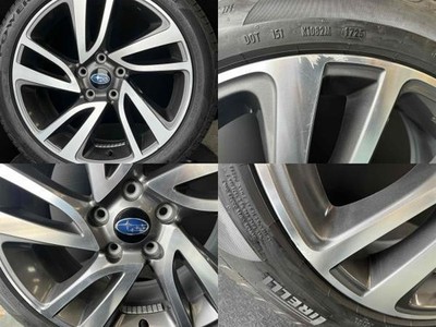 JDM 4Book 225/45R18 subaru Levorg genuine 187.5J +55 5H114.3 Pirelli P No Tires - Image 5