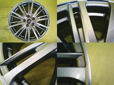 JDM Used Exiga aluminum wheels 166.5J +47 5H PCD100 Dunlop RV505 205/6 No Tires - Image 5
