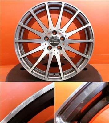 JDM Used wheels 4Book Carlsson 1/14 RSF 198.5J/9.5J +40/+45 5H114.3 Hu No Tires - Image 2