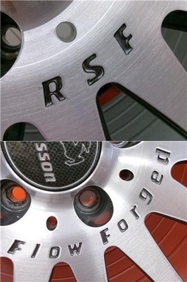 JDM Used wheels 4Book Carlsson 1/14 RSF 198.5J/9.5J +40/+45 5H114.3 Hu No Tires - Image 9