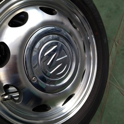 JDM Rare Crimson DEAN Mikke Lotte 14-inch aluminum wheels 100/4H 5J +3 No Tires - Image 8