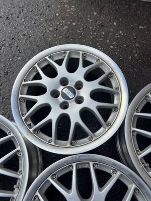 JDM Genuine BBS RS771 wheels from Akita 16-inch chrome 6.5J +42 offset No Tires - Image 5