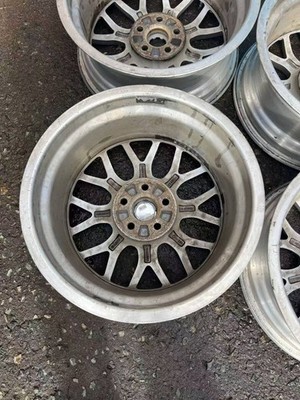 JDM Genuine BBS RS771 wheels from Akita 16-inch chrome 6.5J +42 offset No Tires - Image 7