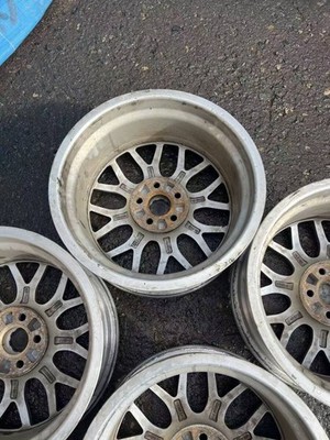 JDM Genuine BBS RS771 wheels from Akita 16-inch chrome 6.5J +42 offset No Tires - Image 9