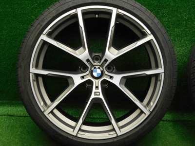JDM Used Wheels and Tires: 4-Wheel Set 245/35R20 2023 model 60% tread remain (No Tires) - 画像 (2)