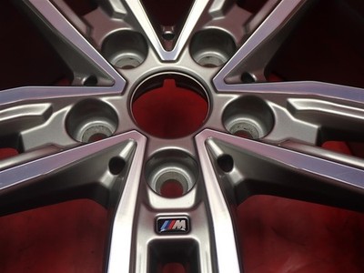 JDM 4-Wheel Set BMW 1/2 series F40/F44 Genuine 7.5J 17 PCD112 5-hole +54 Hub (No Tires) - 画像 (8)