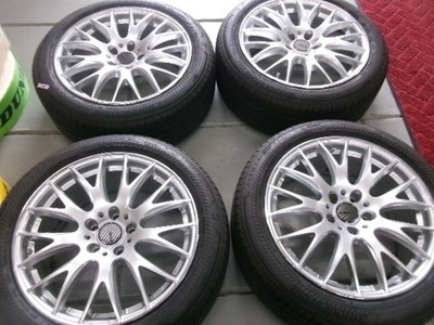 JDM RAYSHOMURA 298J18+38 PCD114.3-5 holesBRIDGESTONE ALENZA 225/50R18C No Tires