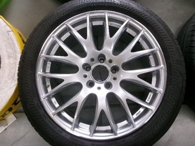 JDM RAYSHOMURA 298J18+38 PCD114.3-5 holesBRIDGESTONE ALENZA 225/50R18C No Tires - Image 2