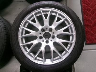 JDM RAYSHOMURA 298J18+38 PCD114.3-5 holesBRIDGESTONE ALENZA 225/50R18C No Tires - Image 3