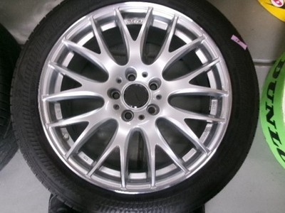 JDM RAYSHOMURA 298J18+38 PCD114.3-5 holesBRIDGESTONE ALENZA 225/50R18C No Tires - Image 5