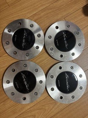 JDM WORK Euroline Center Caps Set of 4 No Tires