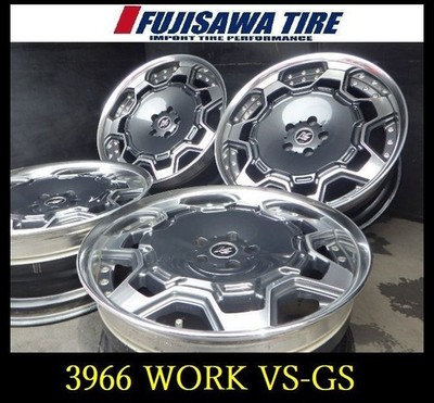 JDM 3966AWORK VS-GS Front and Rear Different Sizes20x8.5J/9.5J 5-hole (No Tires)