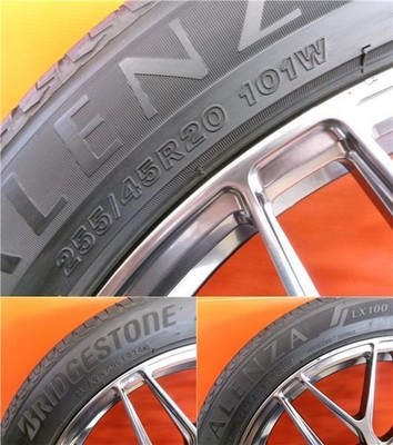 JDM RAV4 X-Trail T33 Summer Tires Trafficstar TSF-01 20 Bridgestone LX (No Tires) - 画像 (7)