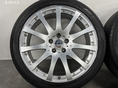 JDM Excellent Condition Carlsson CR1/11 19in 9J +45 PCD114.3 db V552 2 No Tires - Image 4