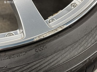 JDM Excellent Condition Carlsson CR1/11 19in 9J +45 PCD114.3 db V552 2 No Tires - Image 10
