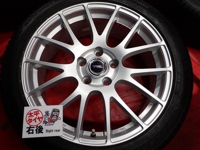 JDM 4BookSETContinental NorthContact NC6 225/45R18 95T 7W Spoke 7.5J + No Tires - Image 8