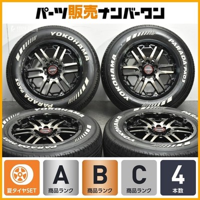 JDM 3BookWORK CRAG T-GRABIC III 16in 7J+38 PCD114.3 PARADA PA03 215/65 No Tires