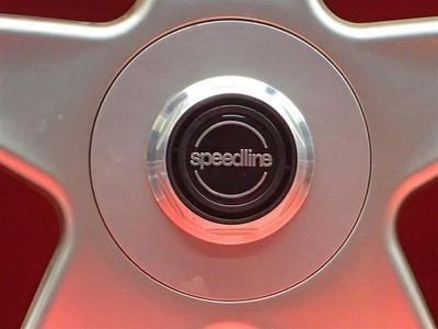 JDM Rare Item 4-Wheel Set Used Speedline Mistral Aluminum Wheels 17x7.5J (No Tires) - 画像 (5)