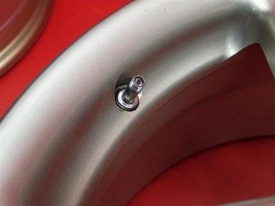JDM Rare Item 4-Wheel Set Used Speedline Mistral Aluminum Wheels 17x7.5J (No Tires) - 画像 (8)