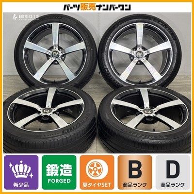 JDM Forging3D Design TYPE 3 FORGED 19in 8.5J +45 PCD120 Michelin Prima No Tires