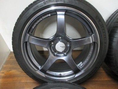 JDM ADVAN Racing TC-4 18in8J+45 5-lug PCD114.3 MI PS4 235/40R18 FL1/FK No Tires - Image 2