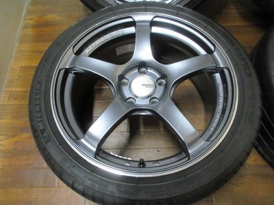 JDM ADVAN Racing TC-4 18in8J+45 5-lug PCD114.3 MI PS4 235/40R18 FL1/FK No Tires - Image 4
