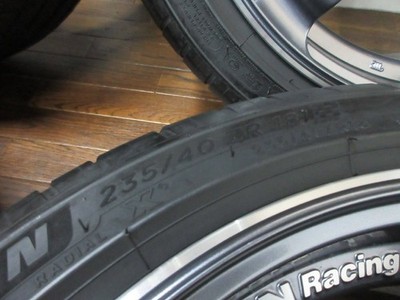 JDM ADVAN Racing TC-4 18in8J+45 5-lug PCD114.3 MI PS4 235/40R18 FL1/FK No Tires - Image 8