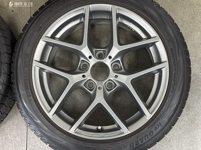 JDM Excellent Tread Borbet 17in 7.5J +43 PCD120 Yokohama Ice Guard iG7 (No Tires) - 画像 (4)