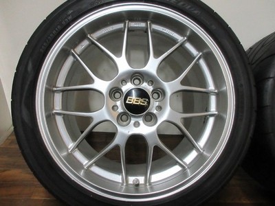 JDM BBS RG-R 18-inch wheels 8.5J+43 offset 9.5J+45 offset 5x114.3 bolt No Tires - Image 2